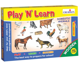 Play 'N' Learn – Wild Animals - Creative Educational Aids