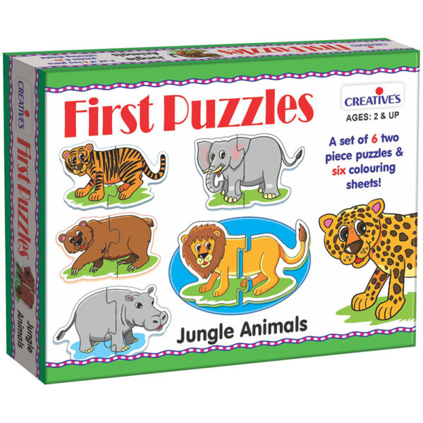 Creative's- First Puzzles – Jungle Animals