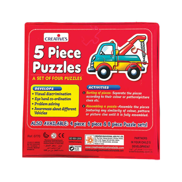 Creative's- 5 Piece Puzzles