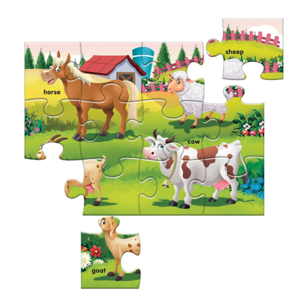 Creative's- Early Puzzles Step 2 – Farm Animals