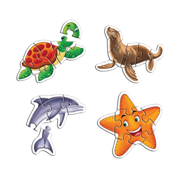 Creative's- Early Puzzles Step 2 – Sea Animals