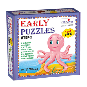 Creative's- Early Puzzles Step 2 – Water Animals