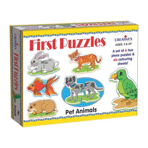 Creative's- First Puzzles – Pet Animals