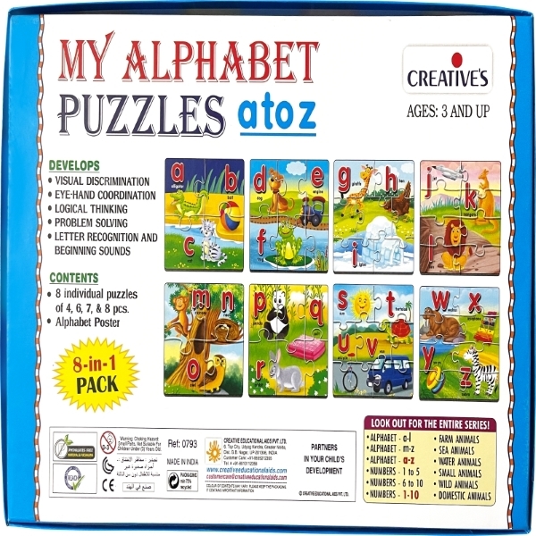 Creative's- My Alphabet Puzzles a to z