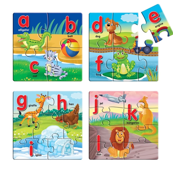 Creative's- Early Puzzles Alphabet a to l