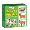 4 Piece Puzzles