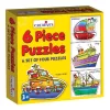 6 Piece Puzzles