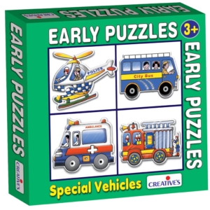 Creative's- Early Puzzles – Special Vehicles