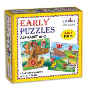 Creative's- Early Puzzles Alphabet m-z