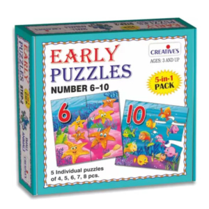Creative's- Early Puzzles Numbers 6-10