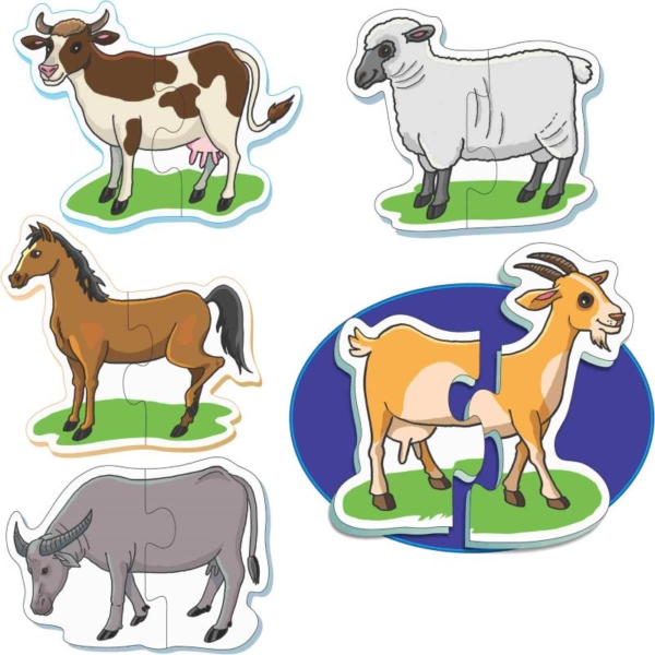 Creative's-First Puzzles – Farm Animals