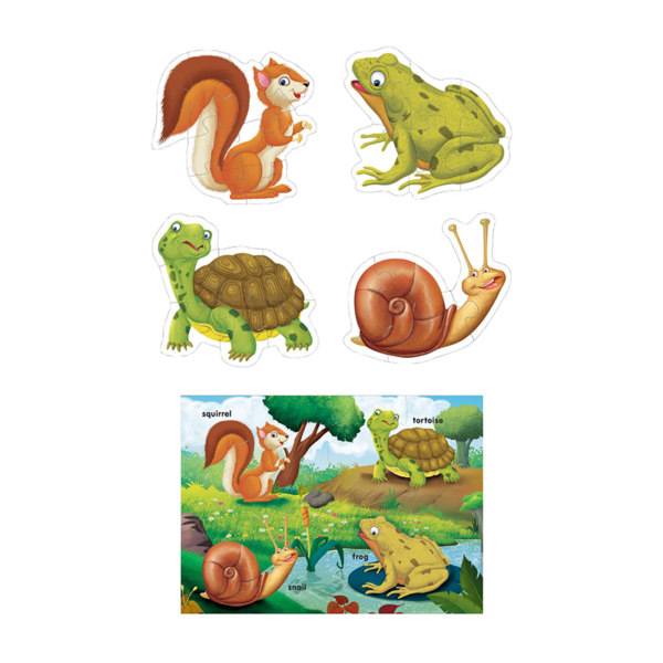 Creative's- Early Puzzles Step 2 – Small Animals