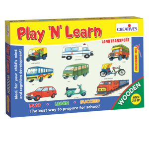 Creative's- Play ‘N’ Learn – Land Transport