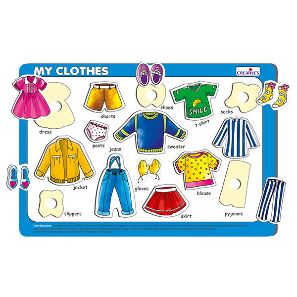 Creative's- Play ‘N’ Learn – My Clothes & In the Bathroom