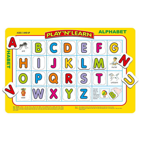 Creative's- Play ‘N’ Learn – Numbers & Alphabet