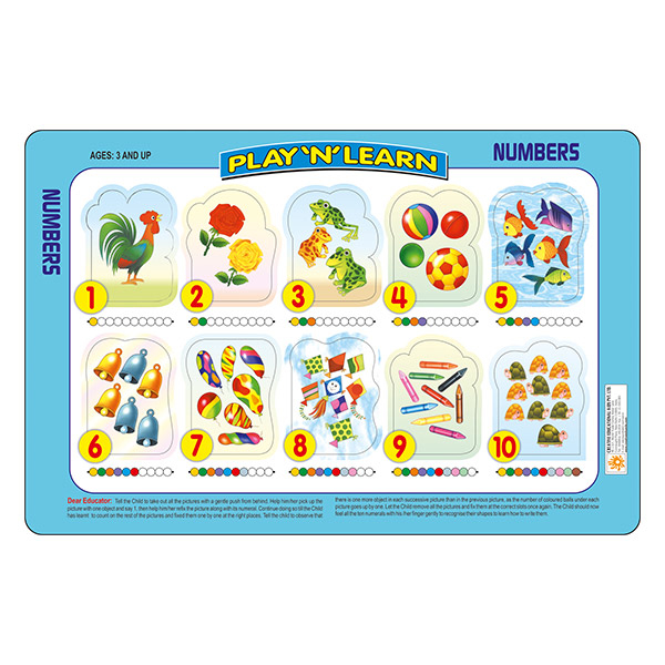 Creative's- Play ‘N’ Learn – Numbers & Alphabet