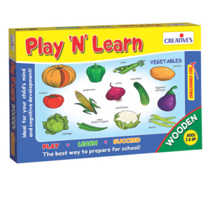 Creative's- Play ‘N’ Learn – Vegetables