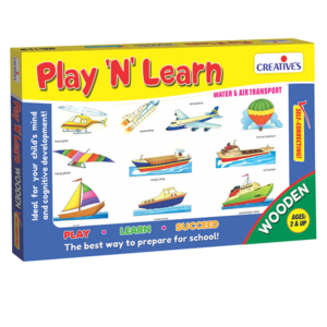 Creative's- Play ‘N’ Learn – Water & Air Transport