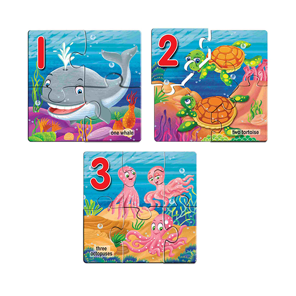 Creative's- Early Puzzles Numbers 1-5