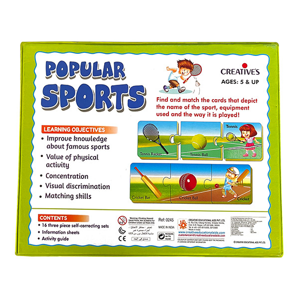 Creative's- Popular Sports