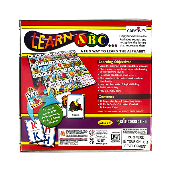 Creative's- Learn ABC… 2 in 1