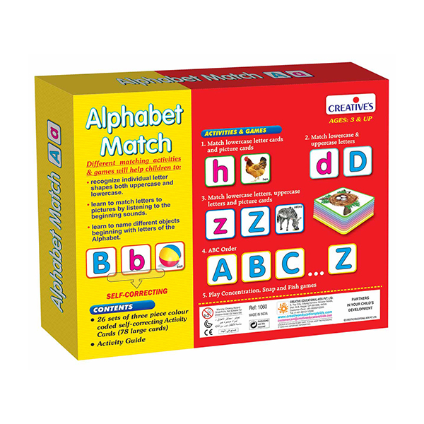 Creative's- Alphabet Match