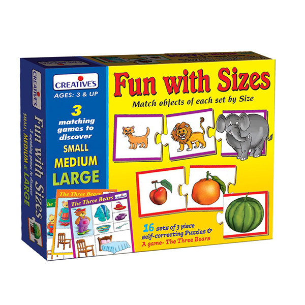 Creative's- Fun with Sizes