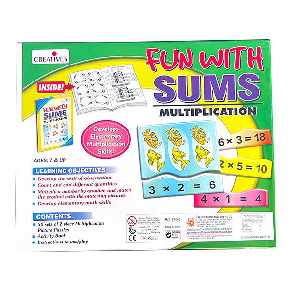Creative's- Fun with Sums - Multiplication