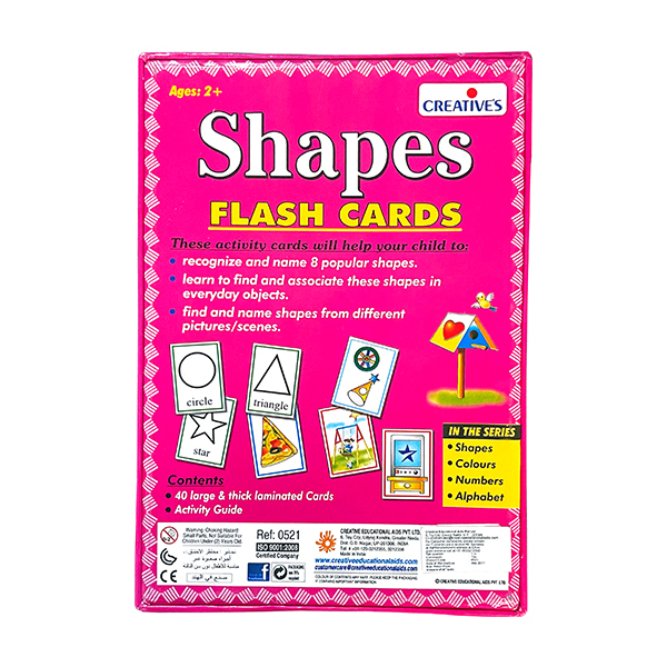 Creative's- Shapes - Flash Cards