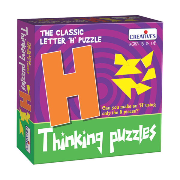 Creative's- Thinking Puzzle Letter “H”