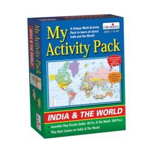 Creative's- My Activity Pack (India and the world)