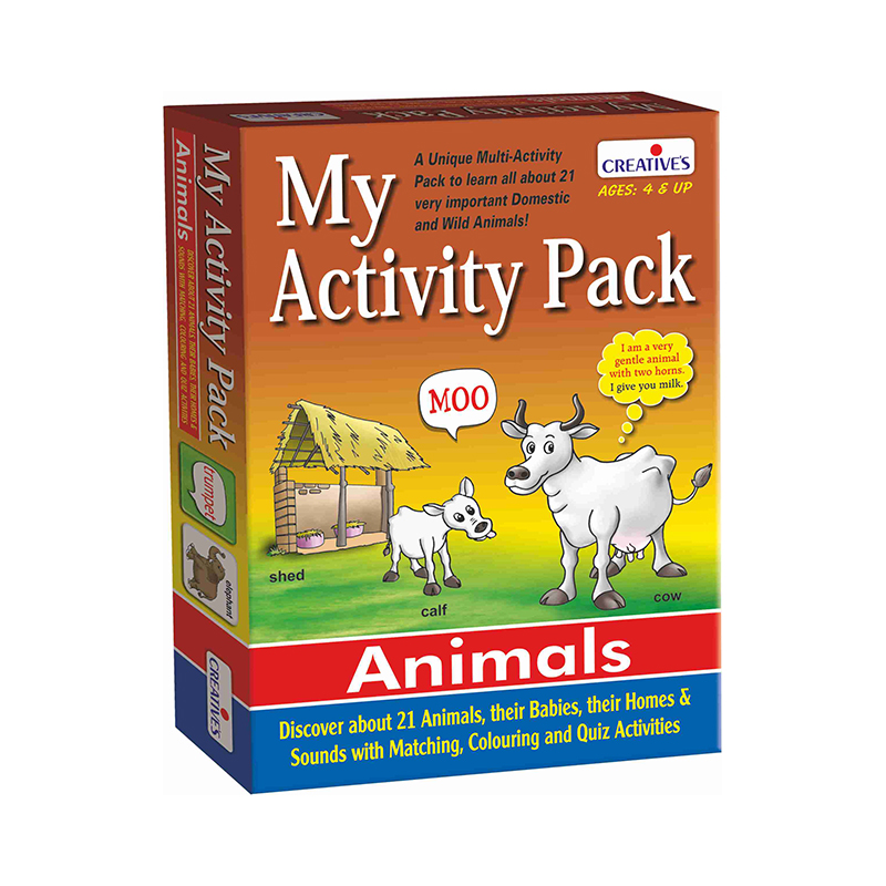 My Activity Pack Animals - Creative Educational Aids My Activity Pack Animals - Creative Educational Aids