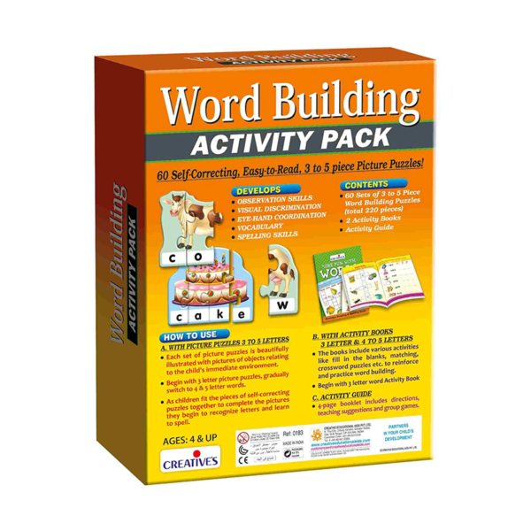 Creative's- My Activity Pack (Word Building)