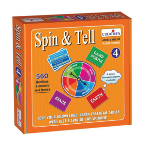 Creative's- Spin & Tell Part 4