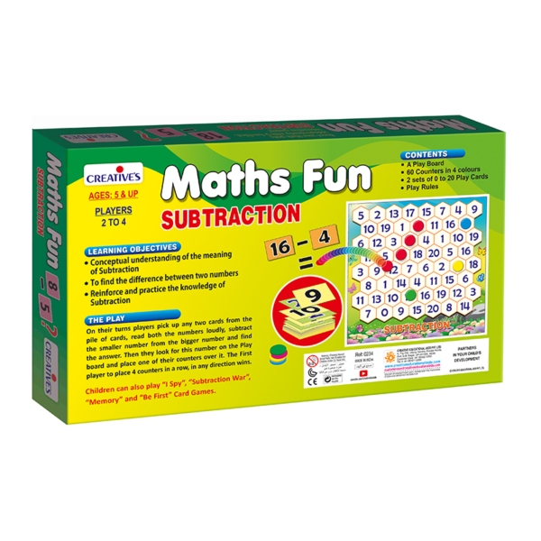 Creative's- Math Fun (Subtraction)