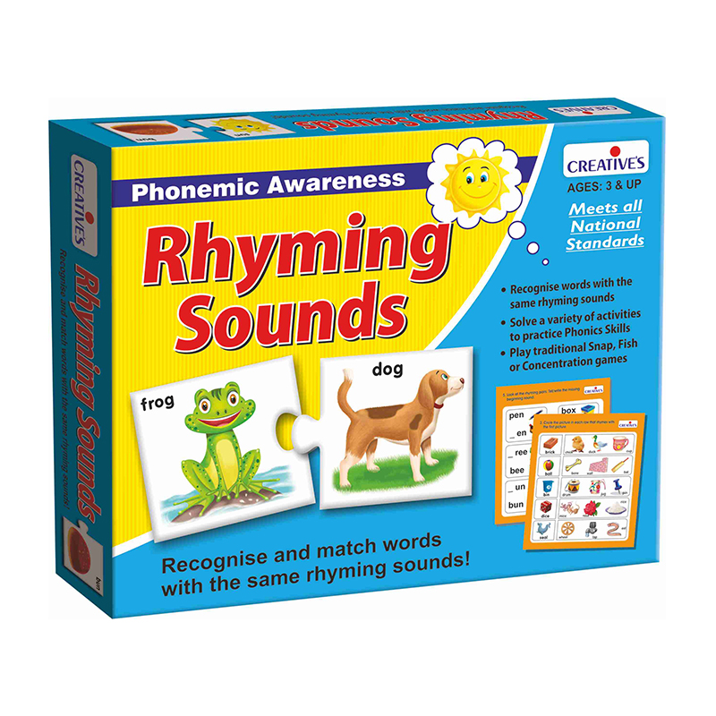 Sound Rhyme Rhyming sounds - Creative Educational Aids
