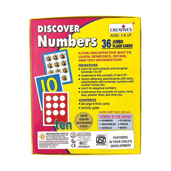 Creative's- Discover Numbers