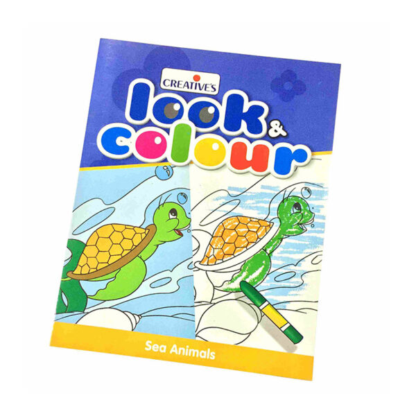 Creative's- Look & Colour - Sea Animals