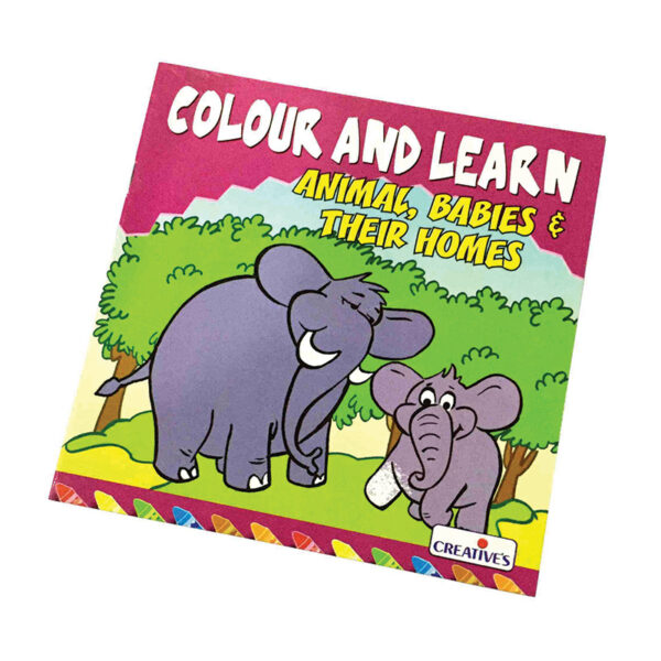 Creative's- Colour and Learn - Animal Babies