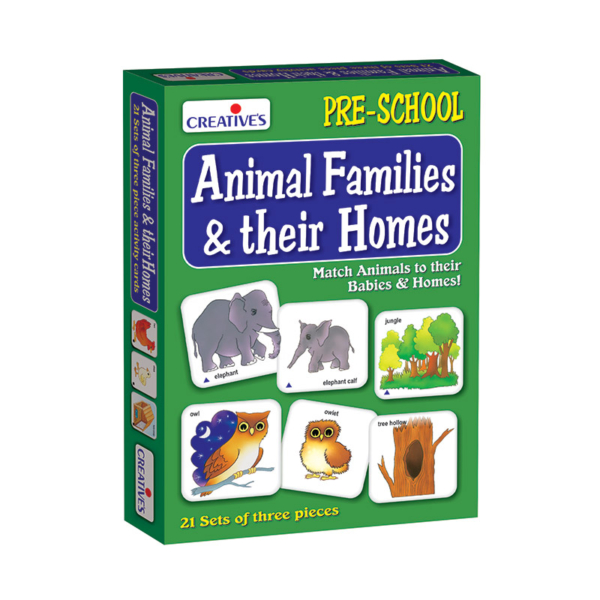 Creative's- Animal Families and their Homes