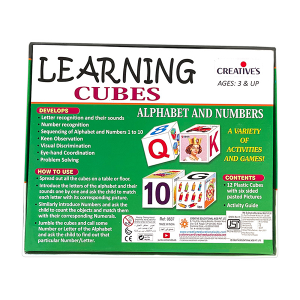 Creative's- Learning Cubes