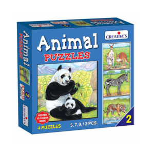 Creative Animal Puzzle Set Part 0 Kids Educational Aid Develop Learning Skills 