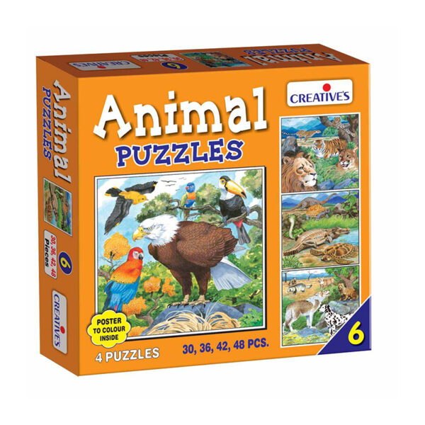 Creative's- Animal Puzzles Part 6