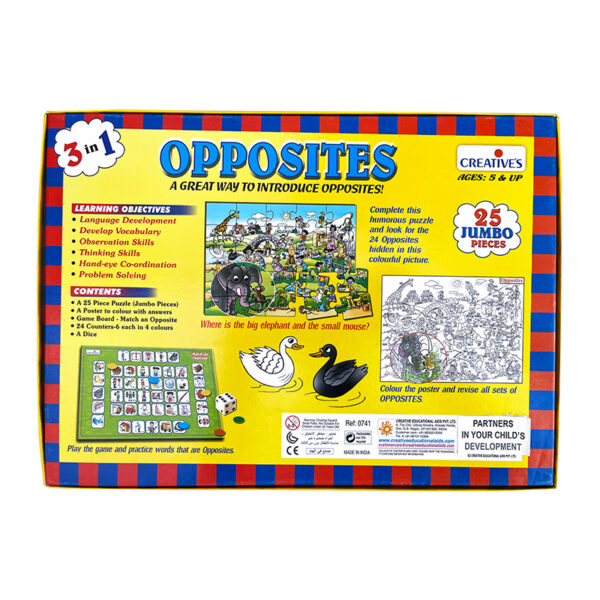 Creative's- Opposites 3 in 1 Pack