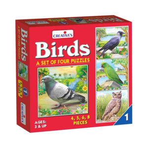 Creative's- Birds A Set of 4 Puzzles