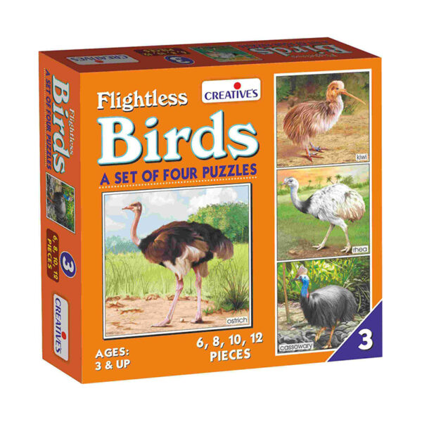 Creative's- Birds A Set of 4 Puzzles