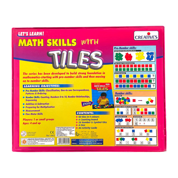 Creative's- Math Skills with Tiles