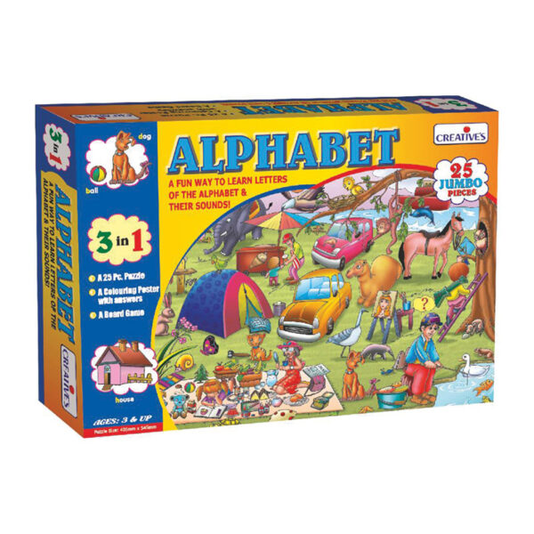 Creative's- Alphabet 3 in 1