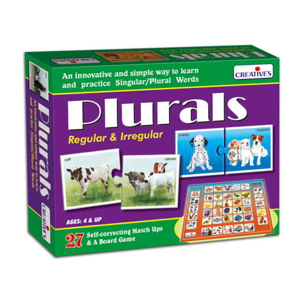 Creative's- Plurals (Regular & irregular)