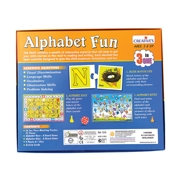 Creative's- Alphabet Fun 3 in 1